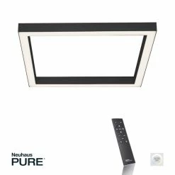 Paul Neuhaus Leuchten Paul Neuhaus PURE-LINES Deckenleuchte LED Anthrazit, 1-flammig, Fernbedienung -LED Leuchten Verkäufe paul neuhaus pure lines deckenleuchte 6022 13 3