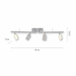 Paul Neuhaus Leuchten Paul Neuhaus PURE-MIRA Deckenleuchte LED Aluminium, 4-flammig, Fernbedienung 19 Paul Neuhaus Leuchten Paul Neuhaus PURE-MIRA Deckenleuchte LED Aluminium, 4-flammig, Fernbedienung -LED Leuchten Verkäufe paul neuhaus pure mira deckenleuchte 6356 95 8
