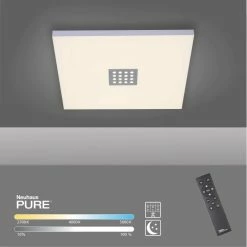 Paul Neuhaus Leuchten Paul Neuhaus PURE-NEO Deckenleuchte LED Aluminium, 5-flammig, Fernbedienung -LED Leuchten Verkäufe paul neuhaus pure neo deckenleuchte 6433 95 12