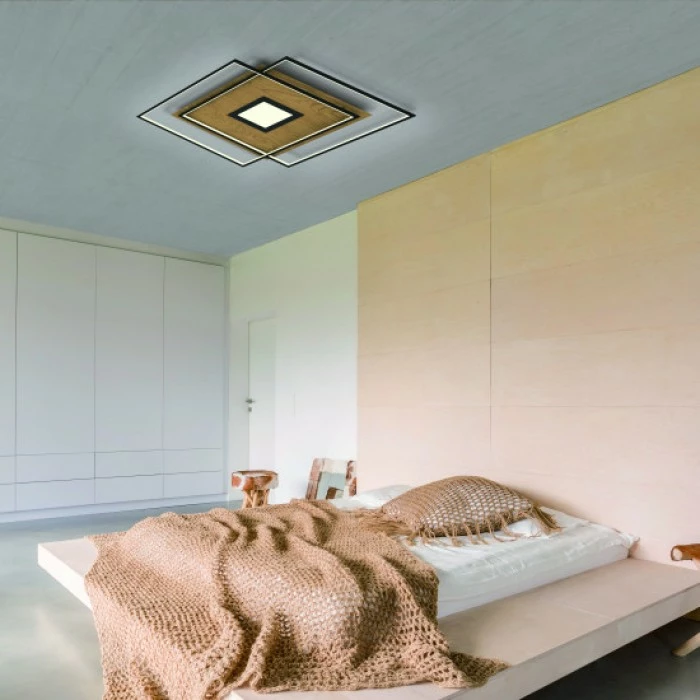 Paul Neuhaus Q-Serie Paul Neuhaus Q-AMIRA Deckenleuchte LED Holz hell, 1-flammig, Fernbedienung 1 Paul Neuhaus Q-Serie Paul Neuhaus Q-AMIRA Deckenleuchte LED Holz hell, 1-flammig, Fernbedienung