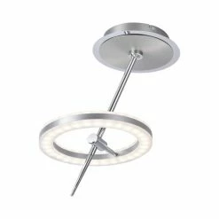 Paul Neuhaus Q-Serie Paul Neuhaus Q-AMY Deckenleuchte LED Edelstahl, 2-flammig, Fernbedienung -LED Leuchten Verkäufe paul neuhaus q amy deckenleuchte 6991 55 3