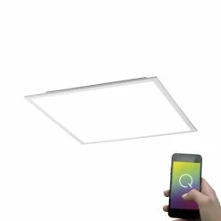 Paul Neuhaus Q-Serie Paul Neuhaus Q-Flag Deckenpanel LED Wei&szlig;, 1-flammig, Fernbedienung -LED Leuchten Verkäufe paul neuhaus q flag deckenpanel 8095 16 5