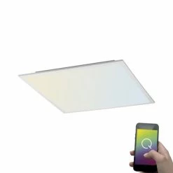 Paul Neuhaus Q-Serie Paul Neuhaus Q-Flag Deckenpanel LED Weiß, 1-flammig, Fernbedienung -LED Leuchten Verkäufe paul neuhaus q flag deckenpanel 8097 16 9