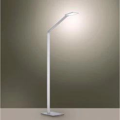 Paul Neuhaus Q-Serie Paul Neuhaus Q-HANNES Stehleuchte LED Silber, 1-flammig, Fernbedienung -LED Leuchten Verkäufe paul neuhaus q hannes stehleuchte 487 95 5