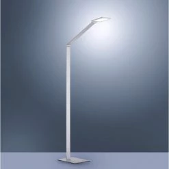 Paul Neuhaus Q-Serie Paul Neuhaus Q-HANNES Stehleuchte LED Silber, 1-flammig, Fernbedienung -LED Leuchten Verkäufe paul neuhaus q hannes stehleuchte 487 95 7