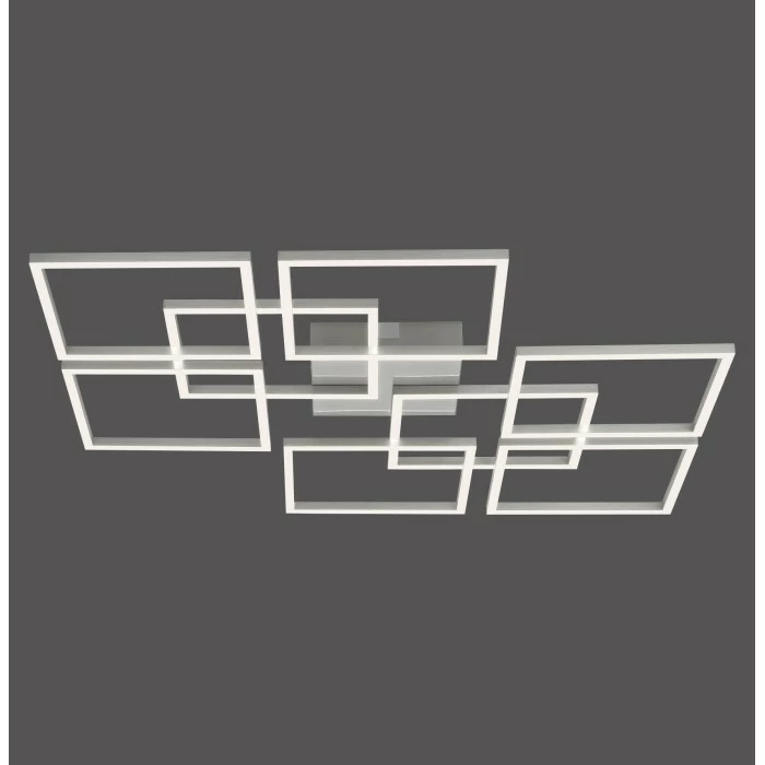 Paul Neuhaus Q-Serie Paul Neuhaus Q-INIGO Deckenleuchte LED Stahl gebürstet, 7-flammig, Fernbedienung 9 Paul Neuhaus Q-Serie Paul Neuhaus Q-INIGO Deckenleuchte LED Stahl gebürstet, 7-flammig, Fernbedienung – Bild 9