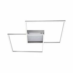 Paul Neuhaus Q-Serie Paul Neuhaus Q-Inigo Deckenleuchte LED Edelstahl, 2-flammig, Fernbedienung -LED Leuchten Verkäufe paul neuhaus q inigo deckenleuchte 6430 55 k 7