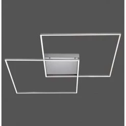 Paul Neuhaus Q-Serie Paul Neuhaus Q-Inigo Deckenleuchte LED Edelstahl, 2-flammig, Fernbedienung -LED Leuchten Verkäufe paul neuhaus q inigo deckenleuchte 6431 55 k 6