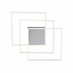 Paul Neuhaus Q-Serie Paul Neuhaus Q-INIGO Deckenleuchte LED Nickel-Matt, 3-flammig, Fernbedienung -LED Leuchten Verkäufe paul neuhaus q inigo deckenleuchte 8196 55 7