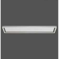 Paul Neuhaus Q-Serie Paul Neuhaus Q-KAAN Deckenleuchte LED Stahl geb&uuml;rstet, 2-flammig, Fernbedienung -LED Leuchten Verkäufe paul neuhaus q kaan deckenleuchte 6531 55 11