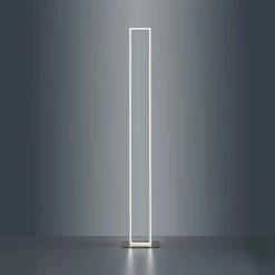 Paul Neuhaus Q-Serie Paul Neuhaus Q-KAAN Stehleuchte LED Stahl geb&uuml;rstet, 2-flammig, Fernbedienung -LED Leuchten Verkäufe paul neuhaus q kaan stehleuchte 531 55 7