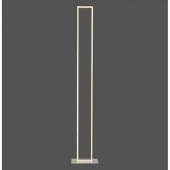 Paul Neuhaus Q-Serie Paul Neuhaus Q-KAAN Stehleuchte LED Stahl geb&uuml;rstet, 2-flammig, Fernbedienung -LED Leuchten Verkäufe paul neuhaus q kaan stehleuchte 531 55 8