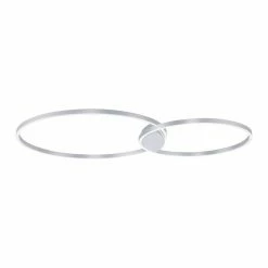 Paul Neuhaus Q-Serie Paul Neuhaus Q-KATE Deckenleuchte LED Aluminium, 1-flammig, Fernbedienung -LED Leuchten Verkäufe paul neuhaus q kate deckenleuchte 6590 95 2