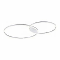 Paul Neuhaus Q-Serie Paul Neuhaus Q-KATE Deckenleuchte LED Aluminium, 1-flammig, Fernbedienung -LED Leuchten Verkäufe paul neuhaus q kate deckenleuchte 6590 95 3