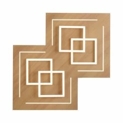 Paul Neuhaus Q-Serie Paul Neuhaus Q-LINEA Deckenleuchte LED Holz hell, 8-flammig, Fernbedienung -LED Leuchten Verkäufe paul neuhaus q linea deckenleuchte 8181 79 3