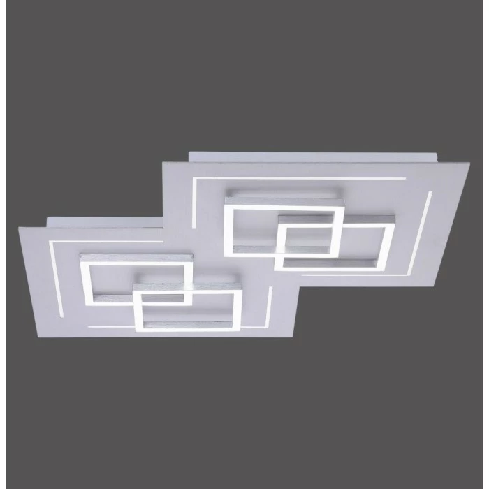 Paul Neuhaus Q-Serie Paul Neuhaus Q-LINEA Deckenleuchte LED Nickel-Matt, 8-flammig, Fernbedienung 4 Paul Neuhaus Q-Serie Paul Neuhaus Q-LINEA Deckenleuchte LED Nickel-Matt, 8-flammig, Fernbedienung – Bild 4