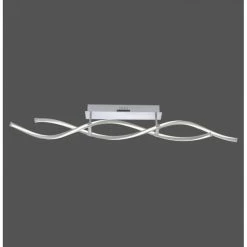 Paul Neuhaus Q-Serie Paul Neuhaus Q-MALINA Deckenleuchte LED Edelstahl, 2-flammig, Fernbedienung -LED Leuchten Verkäufe paul neuhaus q malina deckenleuchte 6339 55 2