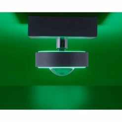 Paul Neuhaus Q-Serie Paul Neuhaus Q-MIA Deckenleuchte LED Anthrazit, 1-flammig, Fernbedienung -LED Leuchten Verkäufe paul neuhaus q mia deckenleuchte 9186 13 4