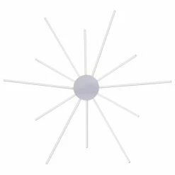 Paul Neuhaus Q-Serie Paul Neuhaus Q-SUNSHINE Deckenleuchte LED Aluminium, 12-flammig, Fernbedienung -LED Leuchten Verkäufe paul neuhaus q sunshine deckenleuchte 8295 95 5