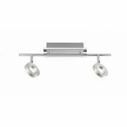 Paul Neuhaus Leuchten Paul Neuhaus SILEDA Deckenleuchte Aluminium, 2-flammig