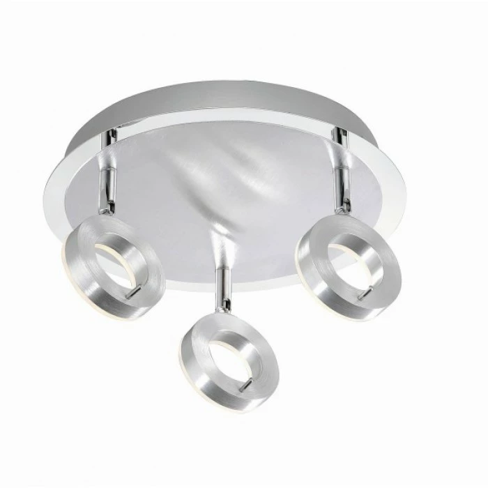 Paul Neuhaus Leuchten Paul Neuhaus SILEDA Deckenleuchte Aluminium, 3-flammig 1 Paul Neuhaus Leuchten Paul Neuhaus SILEDA Deckenleuchte Aluminium, 3-flammig