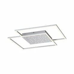 Paul Neuhaus Leuchten Paul Neuhaus YUKI Deckenleuchte LED Stahl gebürstet, 3-flammig, Fernbedienung -LED Leuchten Verkäufe paul neuhaus yuki deckenleuchte 6024 55 2