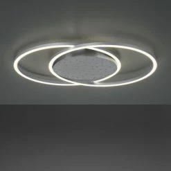 Paul Neuhaus Leuchten Paul Neuhaus YUKI Deckenleuchte LED Stahl gebürstet, 3-flammig, Fernbedienung -LED Leuchten Verkäufe paul neuhaus yuki deckenleuchte 6025 55 6