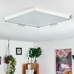 Hofstein Pedemonte LED Panel Weiß, 1-flammig -LED Leuchten Verkäufe pedemonte led panel h3391211 3