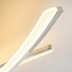 Hofstein Perano Deckenleuchte LED Chrom, 1-flammig -LED Leuchten Verkäufe perano deckenleuchte h167428 2