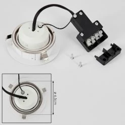 Hofstein Percoq Einbauleuchte LED Weiß, 1-flammig -LED Leuchten Verkäufe percoq einbauleuchte h3655030 4