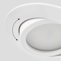 Hofstein Percoq Einbauleuchte LED Weiß, 1-flammig -LED Leuchten Verkäufe percoq einbauleuchte h3655030 5