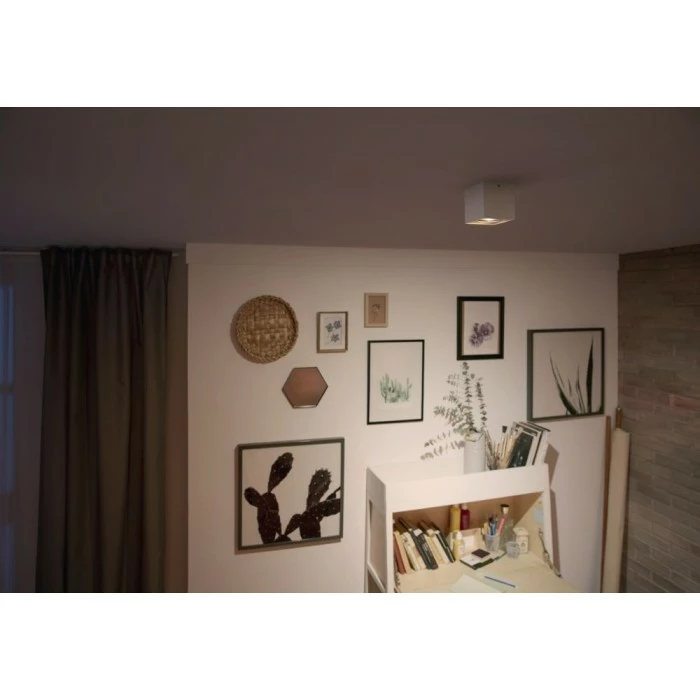 Philips Leuchten Philips Box Deckenleuchte LED Weiß, 1-flammig 3 Philips Leuchten Philips Box Deckenleuchte LED Weiß, 1-flammig – Bild 3