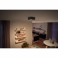 Philips Leuchten Philips Box Deckenleuchte LED Schwarz, 4-flammig -LED Leuchten Verkäufe philips box deckenleuchte 5049430p0 3
