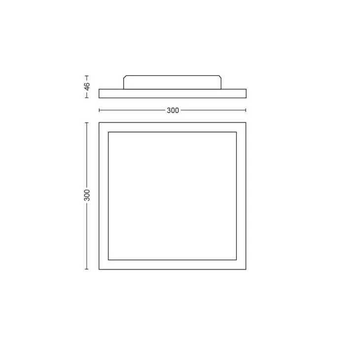 Philips Leuchten Philips Hue White Amb. Aurelle Deckenpanel LED Weiß, 1-flammig 1 Philips Leuchten Philips Hue White Amb. Aurelle Deckenpanel LED Weiß, 1-flammig