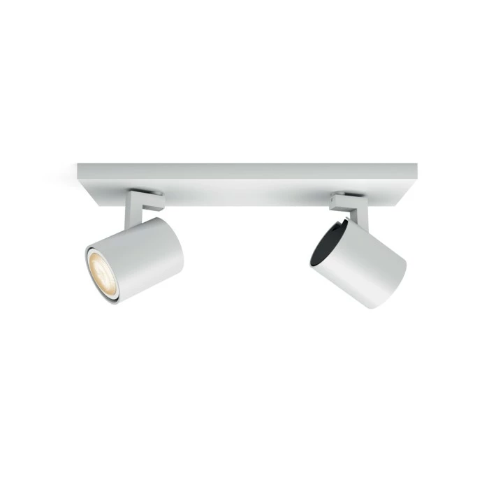 Philips Leuchten Philips Hue White Ambiance Runner Deckenspot Basis-Set LED Weiß, 2-flammig, Fernbedienung 9 Philips Leuchten Philips Hue White Ambiance Runner Deckenspot Basis-Set LED Weiß, 2-flammig, Fernbedienung – Bild 9
