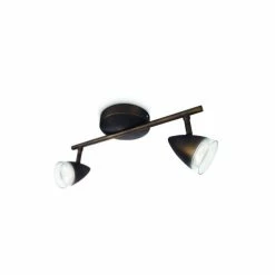 Philips Leuchten Philips myLiving MAPLE Aufbauspot LED Bronze, 2-flammig
