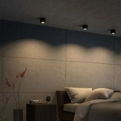 Philips Leuchten Philips Phase Deckenleuchte LED Schwarz, 1-flammig -LED Leuchten Verkäufe philips phase deckenleuchte 533003016 2