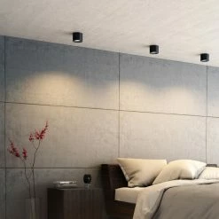 Philips Leuchten Philips Phase Deckenleuchte LED Schwarz, 1-flammig -LED Leuchten Verkäufe philips phase deckenleuchte 533003016 3