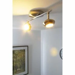 Philips Leuchten Philips SEPIA Aufbauspot LED Chrom, Schwarz, 2-flammig -LED Leuchten Verkäufe philips sepia aufbauspot 571721716 do1 10