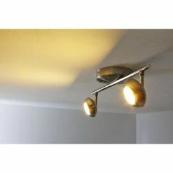 Philips Leuchten Philips SEPIA Aufbauspot LED Chrom, Schwarz, 2-flammig -LED Leuchten Verkäufe philips sepia aufbauspot 571721716 do1 4