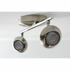 Philips Leuchten Philips SEPIA Aufbauspot LED Chrom, Schwarz, 2-flammig -LED Leuchten Verkäufe philips sepia aufbauspot 571721716 do1 7