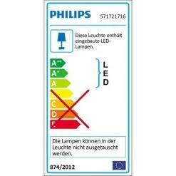 Philips Leuchten Philips SEPIA Aufbauspot LED Chrom, Schwarz, 2-flammig -LED Leuchten Verkäufe philips sepia aufbauspot 571721716 do1 8