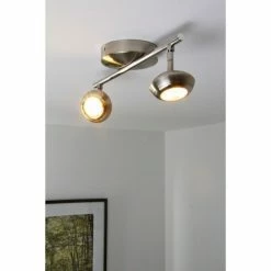 Philips Leuchten Philips SEPIA Aufbauspot LED Chrom, Schwarz, 2-flammig -LED Leuchten Verkäufe philips sepia aufbauspot 571721716 do1 9