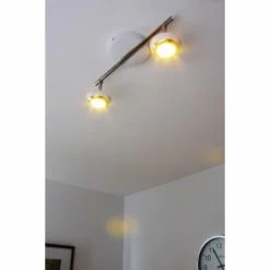 Philips Leuchten Philips SEPIA Aufbauspot LED Chrom, Weiß, 2-flammig -LED Leuchten Verkäufe philips sepia aufbauspot 571723116 do1 11