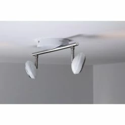 Philips Leuchten Philips SEPIA Aufbauspot LED Chrom, Weiß, 2-flammig -LED Leuchten Verkäufe philips sepia aufbauspot 571723116 do1 5