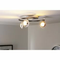 Philips Leuchten Philips SEPIA Aufbauspot LED Chrom, Wei&szlig;, 3-flammig -LED Leuchten Verkäufe philips sepia aufbauspot 571793116 do1 12