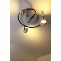 Philips Leuchten Philips SEPIA Aufbauspot LED Chrom, Wei&szlig;, 3-flammig -LED Leuchten Verkäufe philips sepia aufbauspot 571793116 do1 3