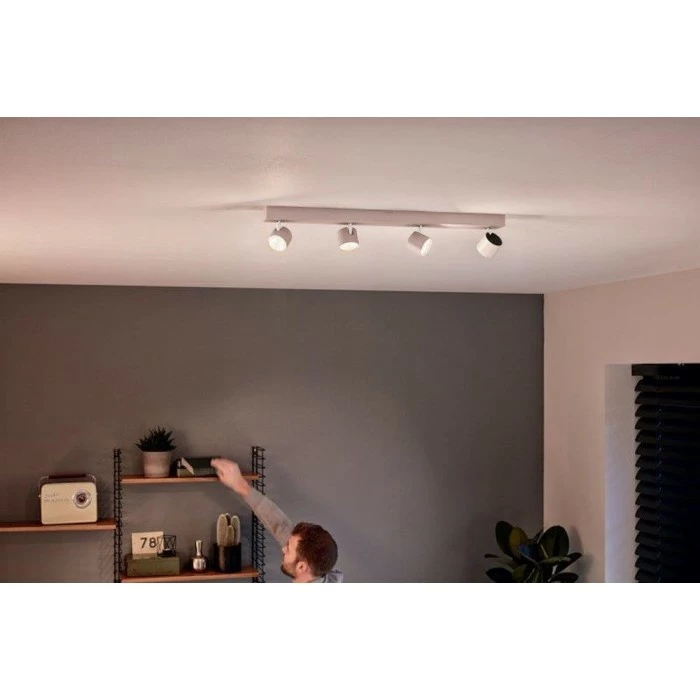 Philips Leuchten Philips Star Deckenleuchte LED Weiß, 4-flammig 2 Philips Leuchten Philips Star Deckenleuchte LED Weiß, 4-flammig – Bild 2