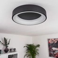 Hofstein Pine Deckenleuchte LED Schwarz, 1-flammig -LED Leuchten Verkäufe pine deckenleuchte h3417874 11