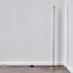 Hofstein Pipe RGB Stehlampe LED Nickel-Matt, 1-flammig, Fernbedienung, Farbwechsler -LED Leuchten Verkäufe pipe rgb stehlampe h3266038 do4 21